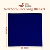 littogoose Newborn 30"x30" Receiving Blankets, 4-Pack Lightweight, Soft Breathable Infant
