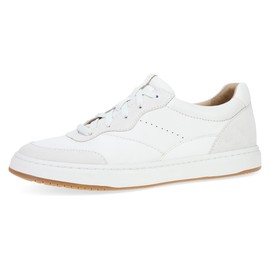 Dansko Josey Stylish Leather Sneaker for Women - Light-Weight Everyday Active Shoe with Slip-Resistant Rubber Outsole White 5.5-6 M US