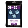 Exclusive 3 Snowflakes Bead Set (DIY Bead Jewellery Making) -