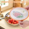 VAlinks Divided Serving Tray with Lid SUS 304 Snackle Box