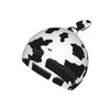 Cow Print Newborn Swaddle Blanket with Hat Set Baby Stuff