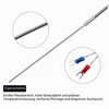 QUARKZMAN K Type Thermocouple Temperature Sensor Probe 3 x 200