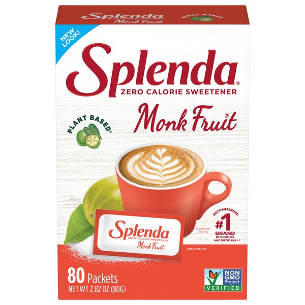 SPLENDA No Calorie Sweetener Packets - 80ct