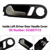 Topteng Interior Left Driver Door Handle Cover 5C5837113 for VW