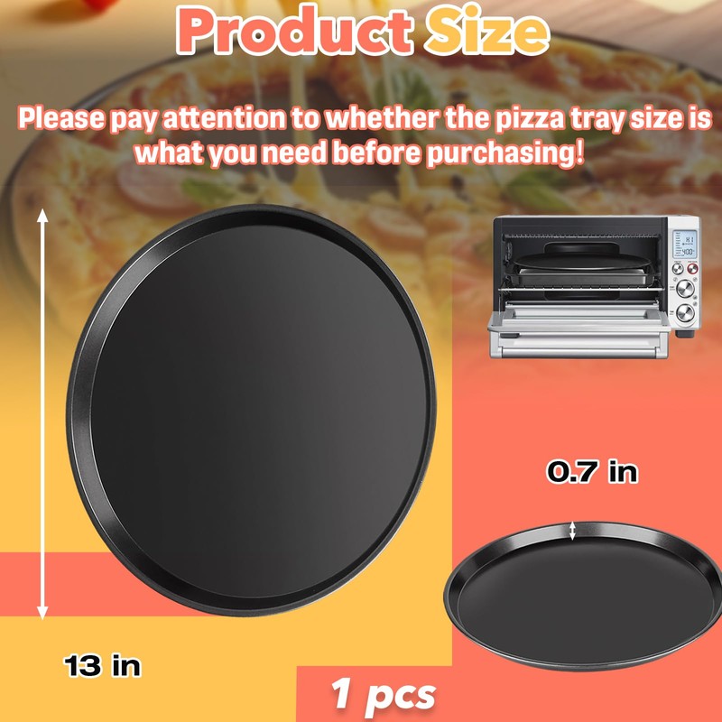 13 Inch Nonstick Pizza Pan for Breville Smart Oven -