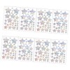 STOBAZA 4 Sets Collision Window Decals Star Stickers Aesthetic Window