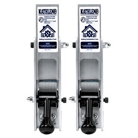 Siding Installation Tools, Siding Mounting Kit for Use with 5/16-Inch Fiber Cement Sidings, Sidings Tools with Adjustable Reveals, Aluminum Body, 2 Pac