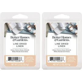 Better Homes and Gardens Scented Wax Cubes 2.5oz 2-Pack (Line Dried Linen)