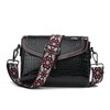 LVYOUME Wide Purse Strap Adjustable Replacement Crossbody Bag Strap Black