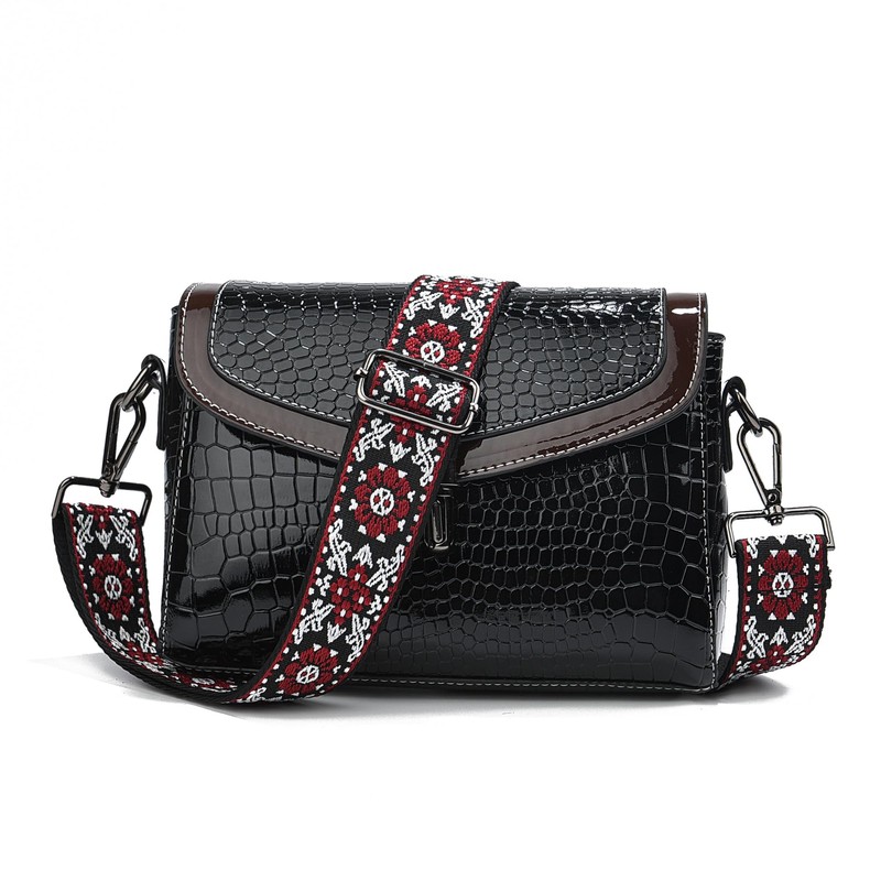 LVYOUME Wide Purse Strap Adjustable Replacement Crossbody Bag Strap Black