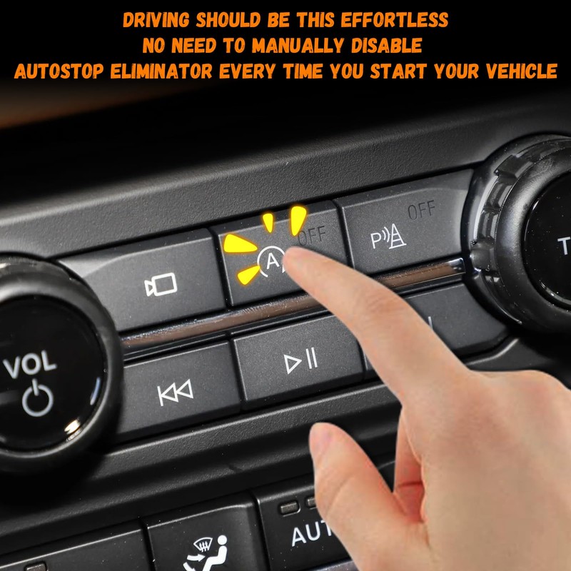 Auto Start Stop Eliminator Fit for F150/Expedition/Ranger/Explorer/Bronco and 2022-2023 Maverick