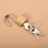 Matory 3 Set Mini Padlock with Keys Small Diary Padlocks