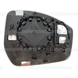 23ZERO #130 LEFT SIDE DRIVER SIDE MIRROR GLASS LENS BLIND SPOT FOR JAGUAR F-PACE E-PACE