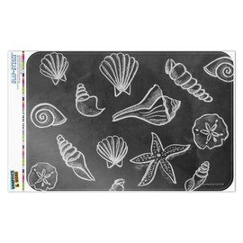 GRAPHICS & MORE Seashells Chalkboard Style Home Business Office Sign