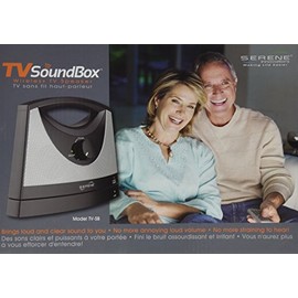 Serene Innovations TV-SB Wireless TV Listening Speaker