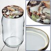 KADAX fi82 mm Screw Lid, Twist-Off Lid Set Made of