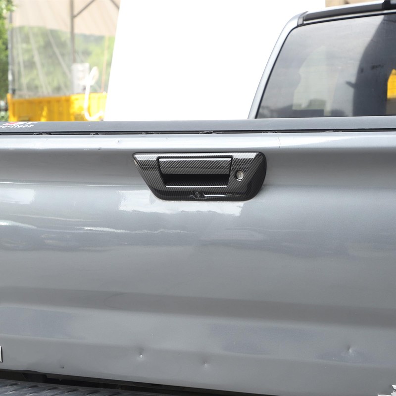 Car Outer Tailgate Handle Cover Compatible with Nissan Titan 2016-2023,