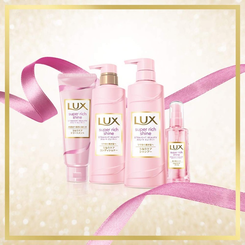 Lux Super Rich Shine Straight Beauty Ribbed Care Conditioner Refill