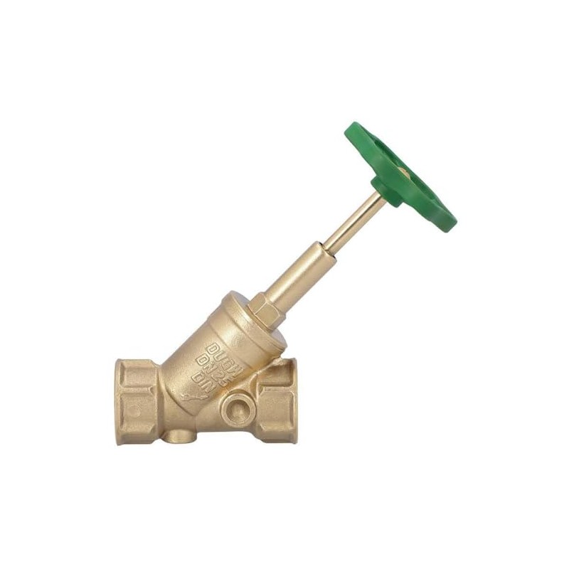 Free-flow valve angle seat valve 1/2 for drinking water DVGW