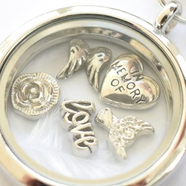 In Memory Of Memorial Keyring. In Memory of a Loved One. Friend, Mum, Dad, Nan, Grandad, Sister, Baby, Son Daughter. Memory Locket