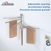 Alise Swivel Towel Bars,6-Arm Towel Rack,Swing Out Towel Bar for