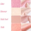 DASIQUE Mood Single Shadow 1.2~1.5g, Shade:37 Veil Pink(Shimmer)