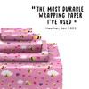 Pink Wrapping Paper - 6 Sheets Of Gift Wrap -