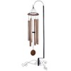 HOHIYA 59" Shepherds Hooks Stand for Wind Chimes, Hummingbird Feeders,