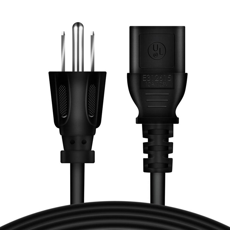 Digipartspower 5ft/1.5m AC Power Cord Cable Adapter Lead Compatible with