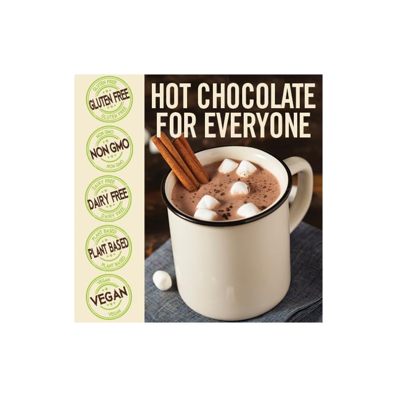 Castle Kitchen Dark Hot Chocolate Single 1oz Packets (25 Count)