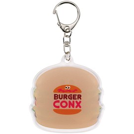 Skater ZACK1-A Burger Conx W Burger Acrylic Key Chain