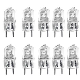 Anyray A1700X (10)-Pack 20 Watt Xenon G8 20w 120V T4 Light Bulbs JCD Type 120 Volt 20Watt Less Than 35mm or 1.38 Inch