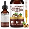 Wormwood Black Walnut Clove Cleanse drop For Humans Elimination, 20-in-1