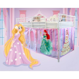 HedgehogEmporium Tent for Midsleeper Cabin Bed, Mid sleeper - Princess