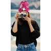 ATNKE 2Pcs LED Lighted Beanie Hat,USB Rechargeable 4 LED Running