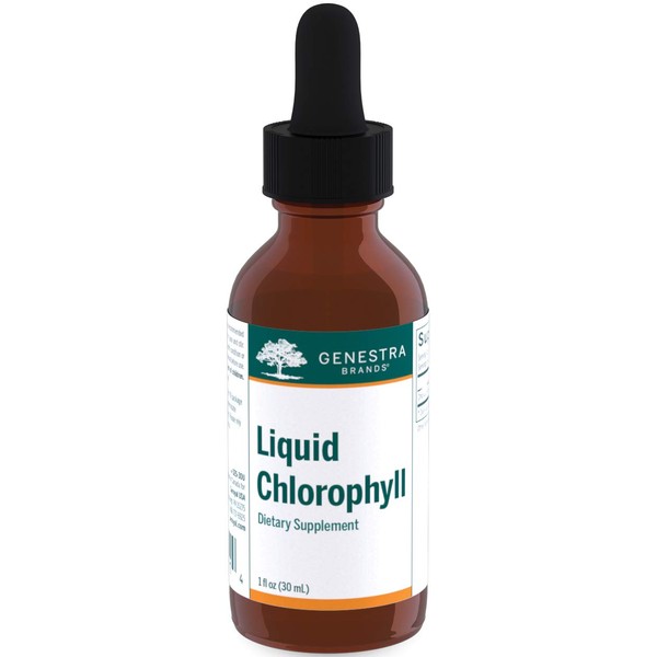 Genestra Brands Liquid Chlorophyll | 25 mg Chlorophyll Formulation per Drop | 1 fl. oz.