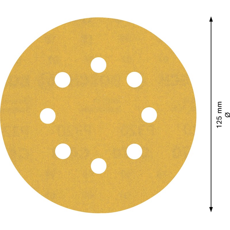 Bosch Professional 50x Expert C470 Sandpaper (for Hardwood, Paint on
