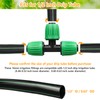 JOYPRO Drip Irrigation Fittings for 1/2 inch Tubing (0.60"-0.63" OD),