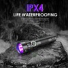 KEENZO 501BPRO UV Flashlight, 395nm UV 395nm LED Ultraviolet Flashlight,