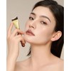 ROWNYEON CM193 Foundation Brush, Extra Fine, Fishtail Shape, Makeup Brush,