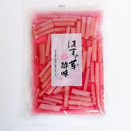 Hotaka Kanko Foods Lotus Sprout Plum Vinegar Flavor, 5.3 oz (150 g) x 2 Packs