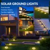 HOFLYW 6 Pack Solar Brick Lights Landscape Path Light Garden