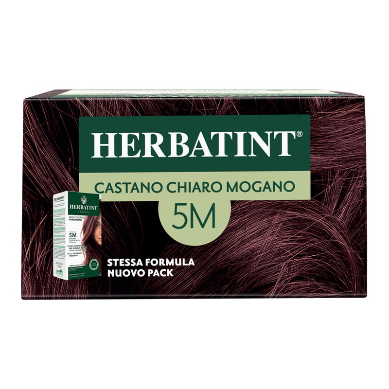 Herbatint Permanent Hair Dye Gel 5M Light Brown Mahogany 170ml