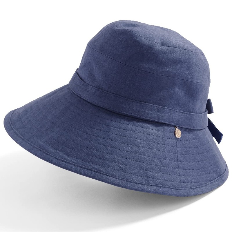 QUEENHEAD Women's Hat, UV Protection, Large Size, Wide Brim, UV
