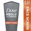 Dove Men + Care Face Scrub, Deep Clean, 5 Ounce