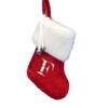Kurt Adler Monogrammed ''F" Miniature Stocking