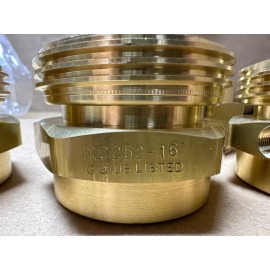 Dixon Valve LP Gas Liquid Propane 3-1/4" Male ACME x 2" FNPT NPT Brass Adapter