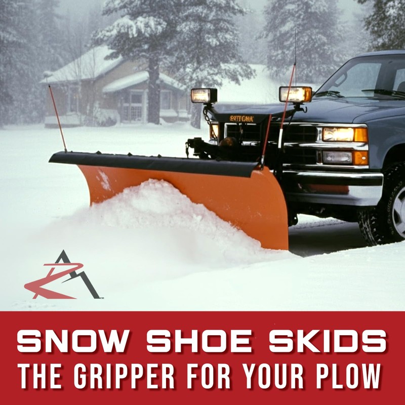 OEM S.A.M. Buyers Heavy Duty Snowplow Shoe Kit with Pin,