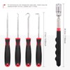 Swpeet 9Pcs Long Hook Set with Magnetic Telescoping Tool Kit,