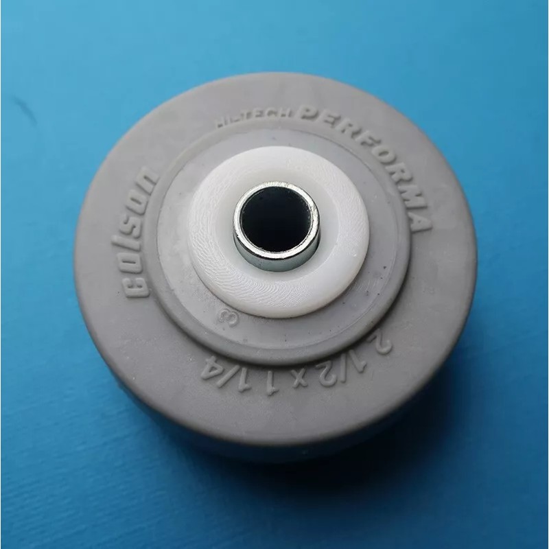 COLSON PERFORMA WHEEL 2-1/2" x 1-1/4", HUB 1-7/16", 3/8" AXLE,